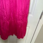 Gap  Vibrant Pink Maxi Dress‎ Women’s Medium Casual Preppy bold going out summer Photo 2