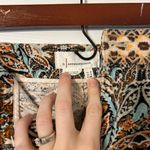 Anthropologie Corduroy Barrel Pants Bold Paisley Print Size 4 Photo 3