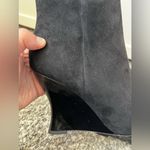 Tory Burch  Black NWOT Women’s Sculpted Suede Ankle Booties‎ Size 8 Photo 8