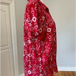 Torrid  size 1 heart theme button up blouse office holiday work casual red heart Photo 4