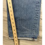 Helmut Lang  Inside Out Oversized‎ Boyfriend Jeans Blue Denim White Pockets 31 Photo 11