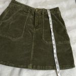 American Eagle size 4 long Hi-Rise A-line Corduroy Skirt Photo 6