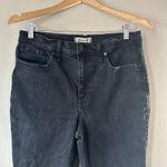 Madewell Skinny Flare Jeans in Black Frost Wash Size 31 Photo 8