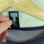 VSX Purple Shoulder Mesh Long Sleeve Workout Top Size XS Photo 2