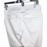 Martha Stewart Women's Jeans Size 8 White Knit Denim Ankle Pull On Elastic NWOT Photo 5