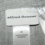 Alfred Dunner Gray  Career Skirt Ladies Size 10 Light Gray Straight Midi Office Photo 6