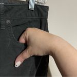 Eddie Bauer Boyfriend Slim Gray Corduroy Pants Photo 3