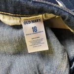 Old Navy  Dark Wash Blue Denim Sweetheart Jean Shorts Women's Size 18 Photo 4