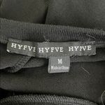 HYFVE black cropped top with a drawstring hem and balloon sleeves Photo 1