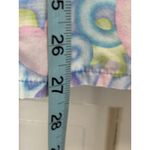 HQ Scrub Love XOXO Print Size XL Scrub Top V Neck Pockets Pastel Medical Pink Photo 2