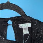 Spense Black Shimmer Long Sleeve Dress Size undefined Photo 5