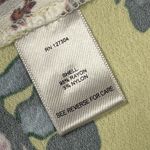 Vincente Cardigan Womens Medium Patchwork Kimono Bohemian Floral Embroidered Blue Photo 4