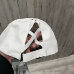 Adidas New! White Crisscross Ponytail Golf Ballcap Hat Womens One size Photo 2