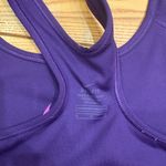Nike  Dri-Fit Size Medium Purple Athletic Sports Bra Photo 3