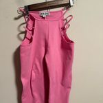 I am gia Pink Lucid Pant Cut Out- Size Small Photo 5