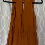 Naked Zebra Burnt Orange Tank Top Photo 4