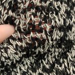 Eileen Fisher open knit sweater black and white Photo 5