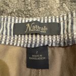 Natural Reflections  Women’s  Beige Flat Front Shorts Photo 4