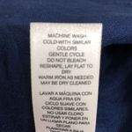 Chico's Chico’s Linen Open Front Lace Back Jacket Blue Small Photo 8