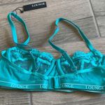 Lounge  teal lace bra Photo 2