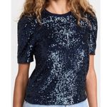 Generation Love NEW  Aleah sequin top in Navy Blue XS Photo 4