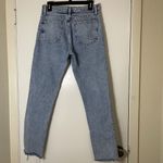 frame denim FRAME Le piper medium wash richlake frayed hem high waist jeans size US 27 Photo 5