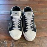 P448  Thea Fujy Black & Silver You Can Surf Later Sneaker - Sz 38 (US 7.5-8) 🧡🎀 Photo 1