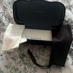 Gucci  Black and Gold Sunglasses Photo 7