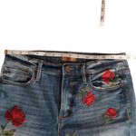 Driftwood  Joyce Floral Fringe Distressed Jeans Size 25 Photo 11