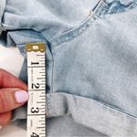American Bazi High Waisted Paperbag Denim Shorts M Photo 9
