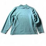 Pendleton  Silk Nylon Blend Polo Shirt Light Blue Long Sleeve Casual Knit Top Photo 1