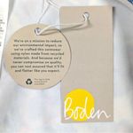 Boden Bikini Bottoms Paisley Print Womens UK 14 / US 10 Multicolor Swimwear Blue Photo 12