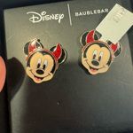 BaubleBar NWT Mickey Mouse Vampire Halloween earrings Photo 1