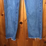 Wrangler cash cowgirl cut jeans raw hem size 7/8x34 western rodeo wranglers jean Photo 2