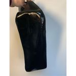 Nine & Co. Embossed Roses Dual Handle Strap Shoulder Bag Black Photo 5