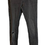 John Varvatos Jeans Women's Size 30‎ Wight Distressed Skinny Denim Gray Black Photo 0