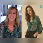 Ba&sh  Rick Ruffled Animal Print Top 2 Photo 2