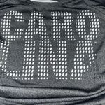 Zoozatz “CAROLINA” Cut Out  Racerback Grey Athletic Tank Top Photo 2