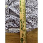 Duluth Trading Shirt Women Size XXL Purple Floral Button Up Casual Comfort Purple Photo 3