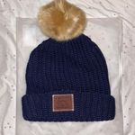 Love Your Melon Navy Pom Beanie Photo 0