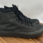 Converse Chuck Taylor All Star Waterproof Hi Shoes Triple Black Women's 9.5 Photo 0