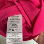 Naked Zebra Hot PInk Front Tie Blouse Tank Top Sz Small Photo 7