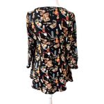 Nicole Miller Vtg RARE Nicole Miller Silk Baby Doll Makeup Blouse Top XS/Small Photo 4