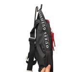 Guess NEW  Factory Women's Black White Logo Small Backpack Bag Handbag Photo 2