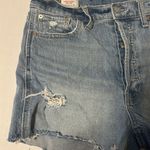 Gap  High Rise Cheeky Distressed Jean Shorts Sz 30/10-VGUC Photo 3