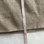 Amanda Smith  Petites 100% linen tan skirt. Size 10 petite Photo 6