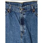 Levi's Vintage 512 Womens Size 33" Mom Jean Blue Denim Straight Heavy Y2K Photo 7