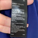 Karen Millen  Tribal Print Embroidery Zip Back Lined Knee Length Dress Size 6 Photo 2