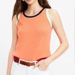 Loft Women's Colorblocked Sweater Tank  100% Cotton Photo 8