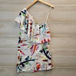Mara Hoffman {6}  One Shoulder White Floral Tropical Dress Photo 10